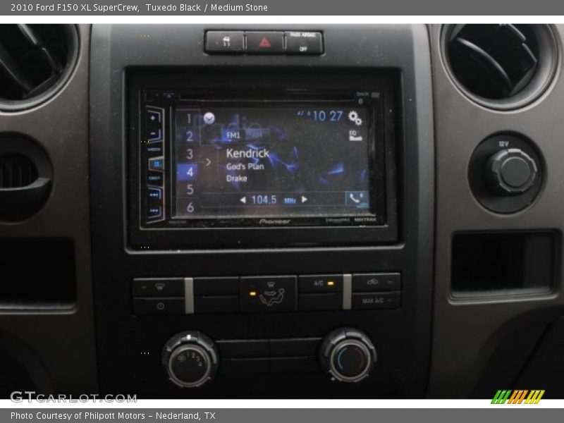 Tuxedo Black / Medium Stone 2010 Ford F150 XL SuperCrew