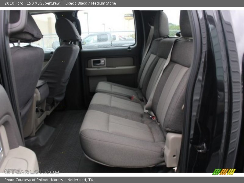 Tuxedo Black / Medium Stone 2010 Ford F150 XL SuperCrew