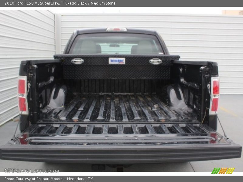Tuxedo Black / Medium Stone 2010 Ford F150 XL SuperCrew