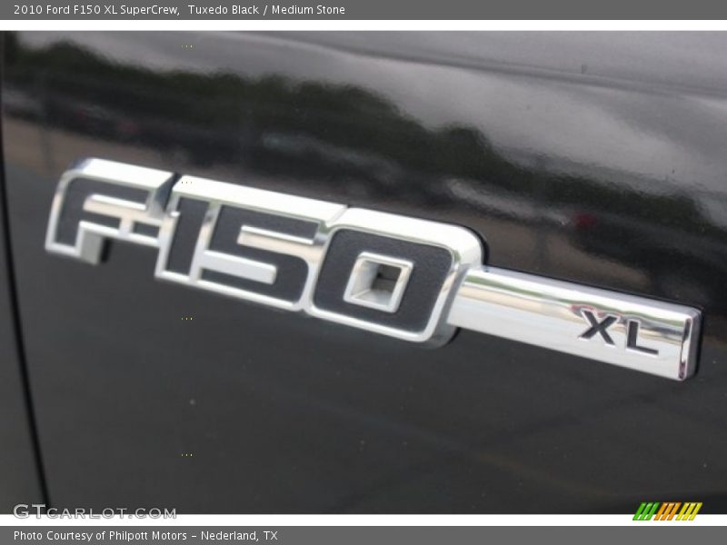Tuxedo Black / Medium Stone 2010 Ford F150 XL SuperCrew