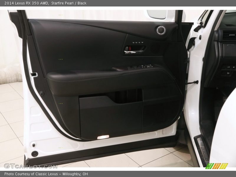 Starfire Pearl / Black 2014 Lexus RX 350 AWD