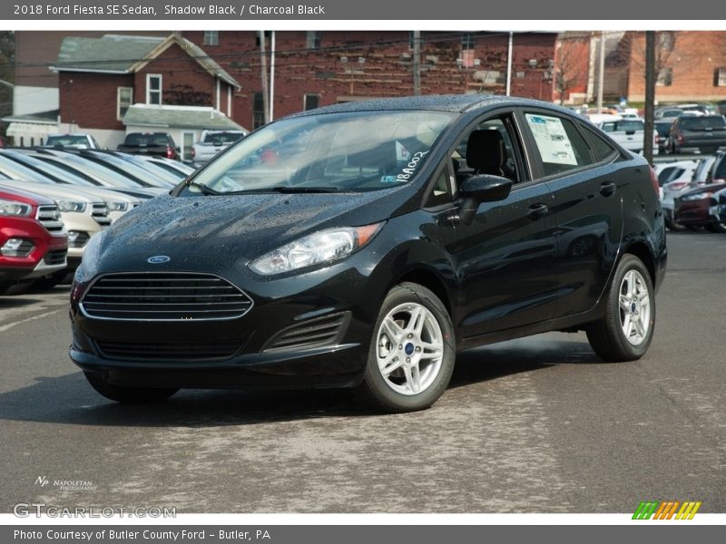 Shadow Black / Charcoal Black 2018 Ford Fiesta SE Sedan