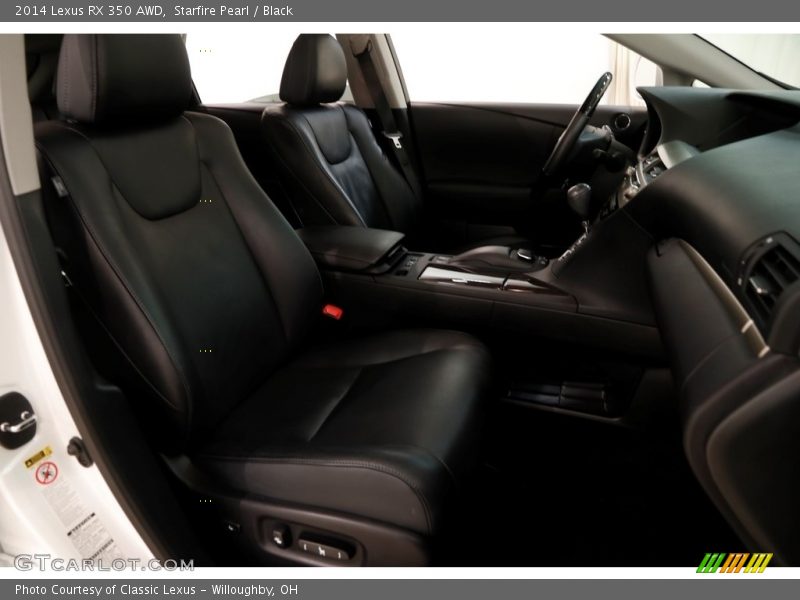 Starfire Pearl / Black 2014 Lexus RX 350 AWD