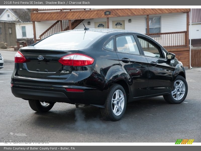 Shadow Black / Charcoal Black 2018 Ford Fiesta SE Sedan