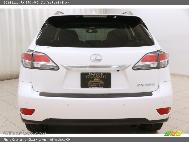 Starfire Pearl / Black 2014 Lexus RX 350 AWD
