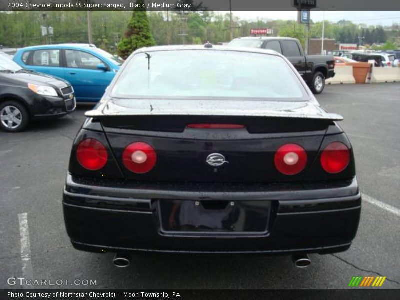 Black / Medium Gray 2004 Chevrolet Impala SS Supercharged