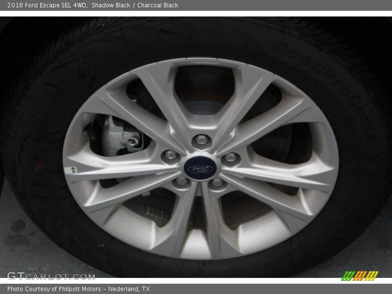 Shadow Black / Charcoal Black 2018 Ford Escape SEL 4WD