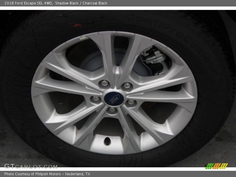 Shadow Black / Charcoal Black 2018 Ford Escape SEL 4WD