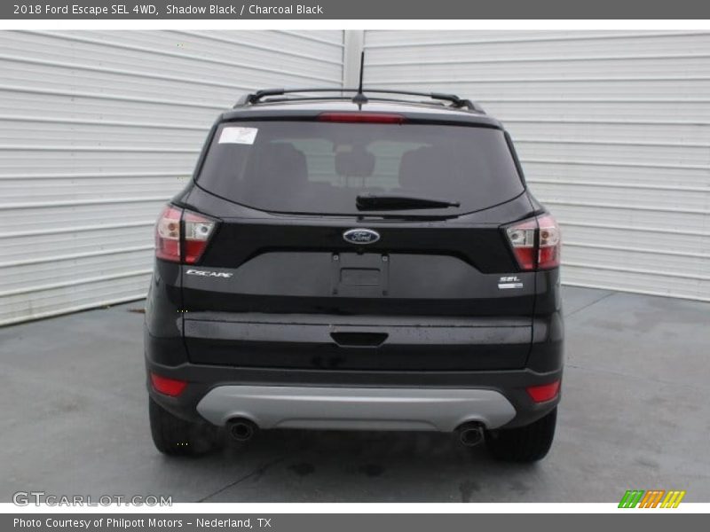 Shadow Black / Charcoal Black 2018 Ford Escape SEL 4WD