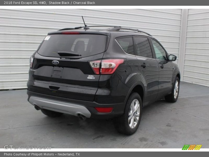 Shadow Black / Charcoal Black 2018 Ford Escape SEL 4WD