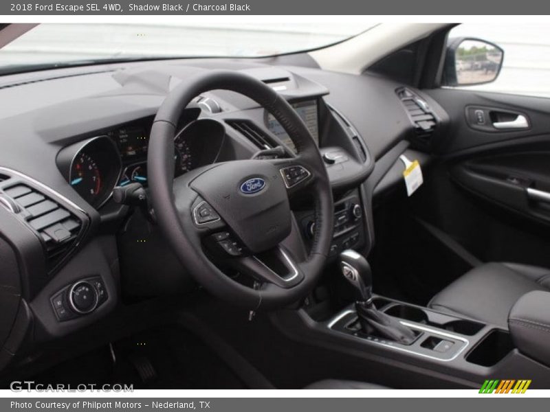 Shadow Black / Charcoal Black 2018 Ford Escape SEL 4WD