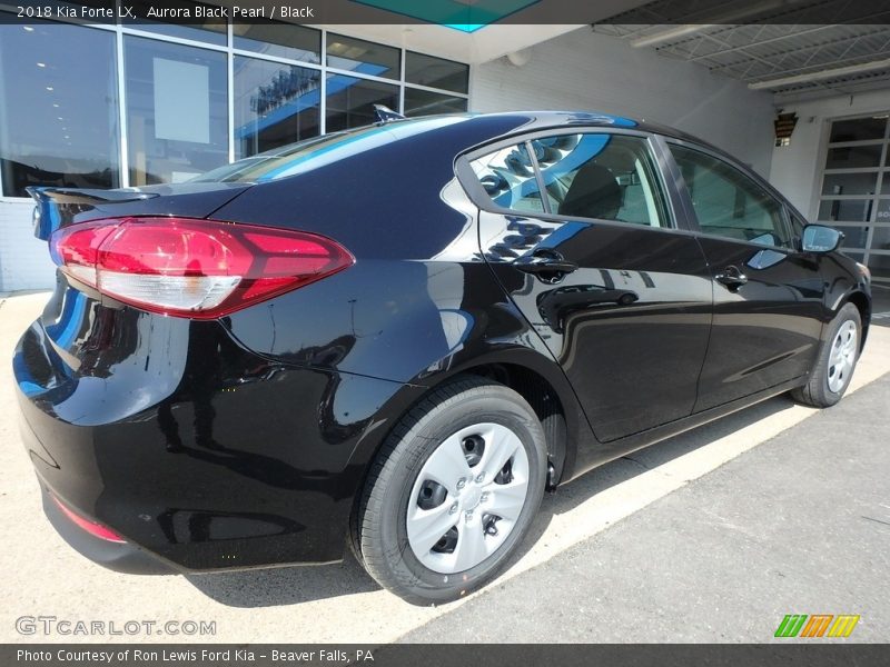 Aurora Black Pearl / Black 2018 Kia Forte LX