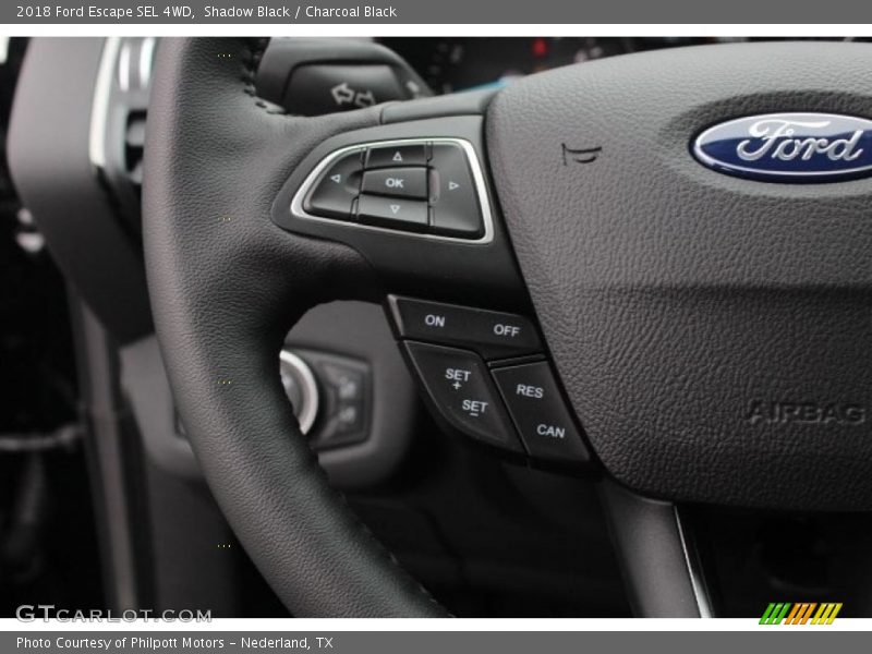 Shadow Black / Charcoal Black 2018 Ford Escape SEL 4WD