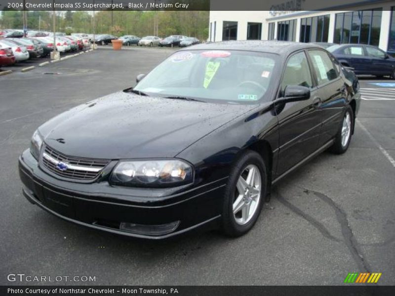 Black / Medium Gray 2004 Chevrolet Impala SS Supercharged