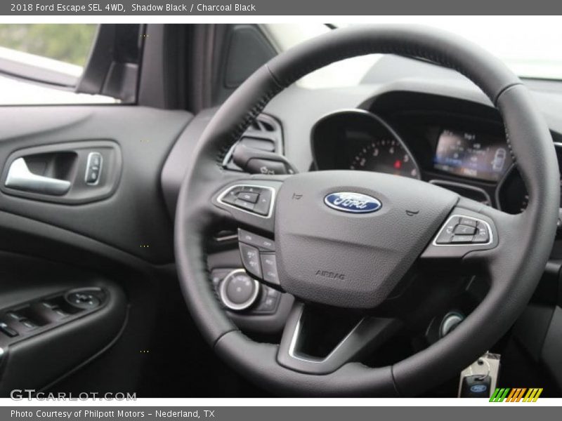 Shadow Black / Charcoal Black 2018 Ford Escape SEL 4WD
