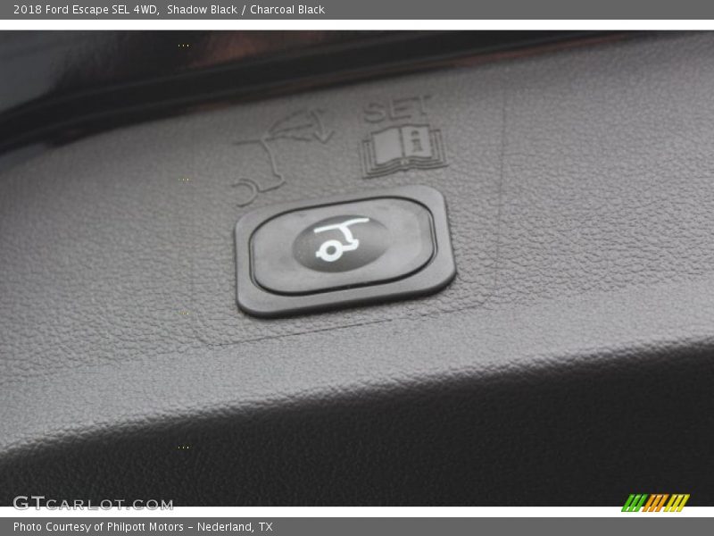 Shadow Black / Charcoal Black 2018 Ford Escape SEL 4WD