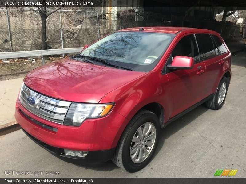 Red Candy Metallic / Camel 2010 Ford Edge SEL