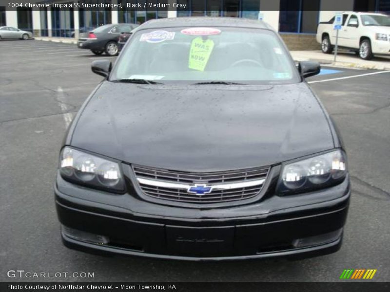 Black / Medium Gray 2004 Chevrolet Impala SS Supercharged