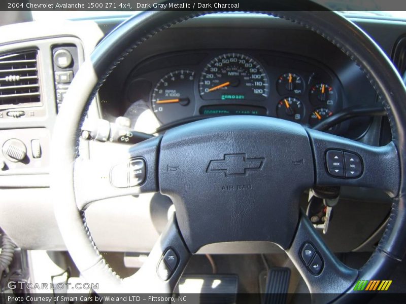 Dark Gray Metallic / Dark Charcoal 2004 Chevrolet Avalanche 1500 Z71 4x4