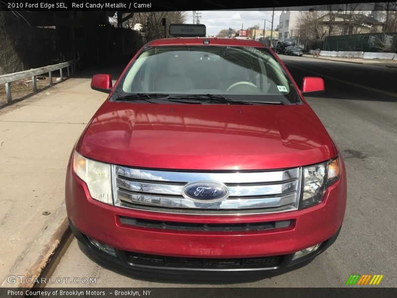 Red Candy Metallic / Camel 2010 Ford Edge SEL