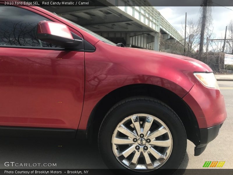 Red Candy Metallic / Camel 2010 Ford Edge SEL