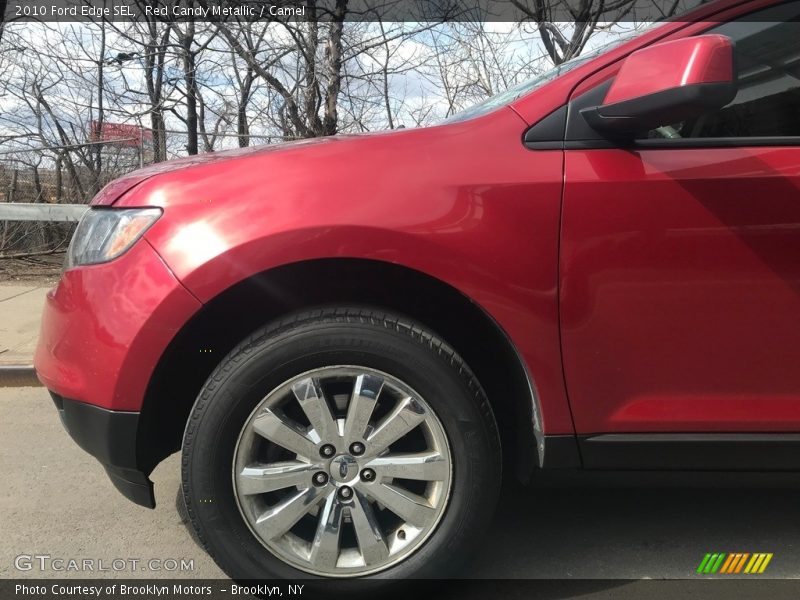 Red Candy Metallic / Camel 2010 Ford Edge SEL