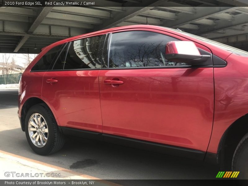 Red Candy Metallic / Camel 2010 Ford Edge SEL