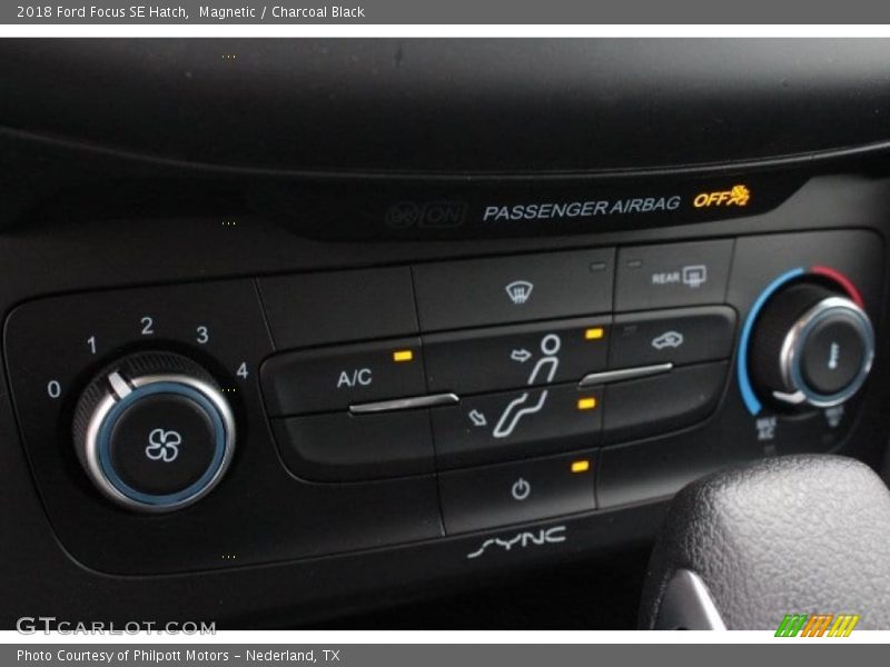Magnetic / Charcoal Black 2018 Ford Focus SE Hatch