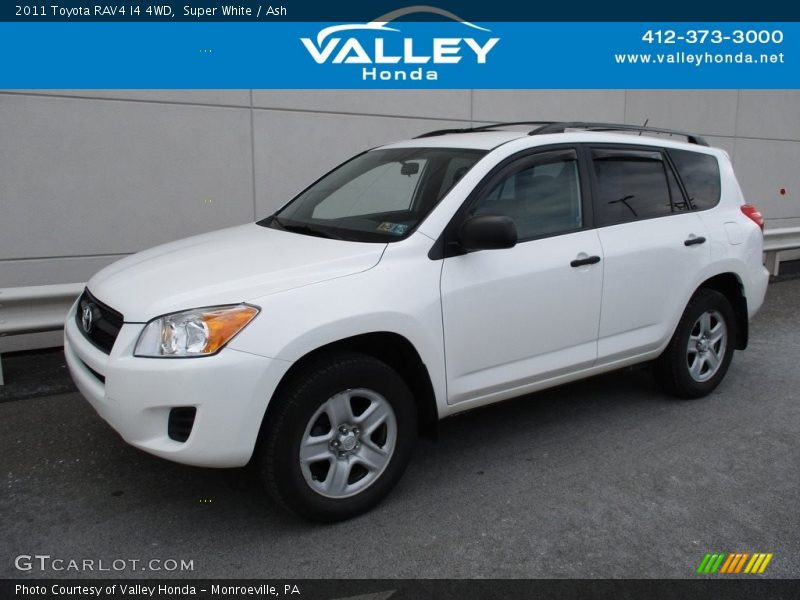 Super White / Ash 2011 Toyota RAV4 I4 4WD