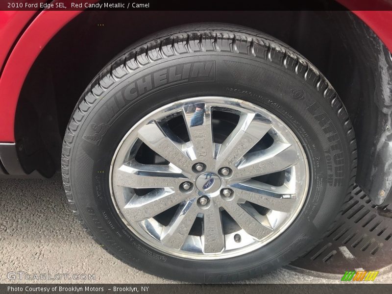 Red Candy Metallic / Camel 2010 Ford Edge SEL