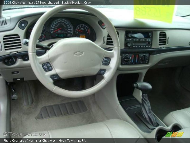 Black / Medium Gray 2004 Chevrolet Impala SS Supercharged