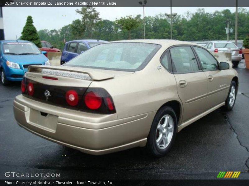 Sandstone Metallic / Neutral Beige 2004 Chevrolet Impala LS