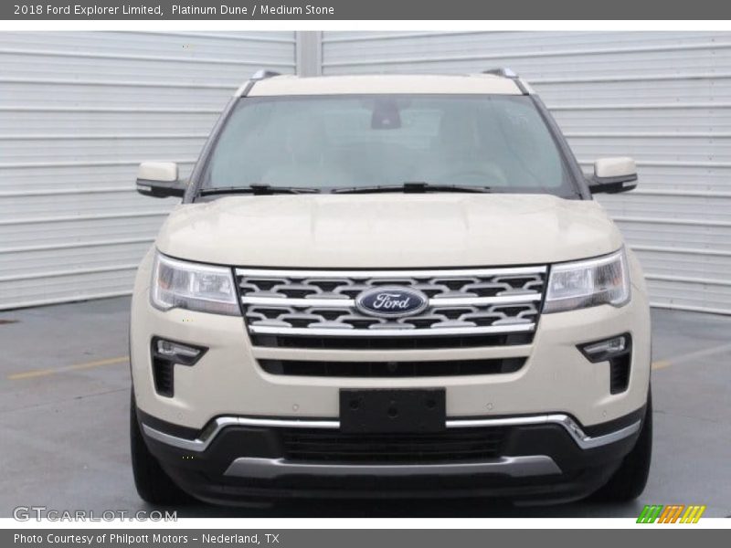 Platinum Dune / Medium Stone 2018 Ford Explorer Limited
