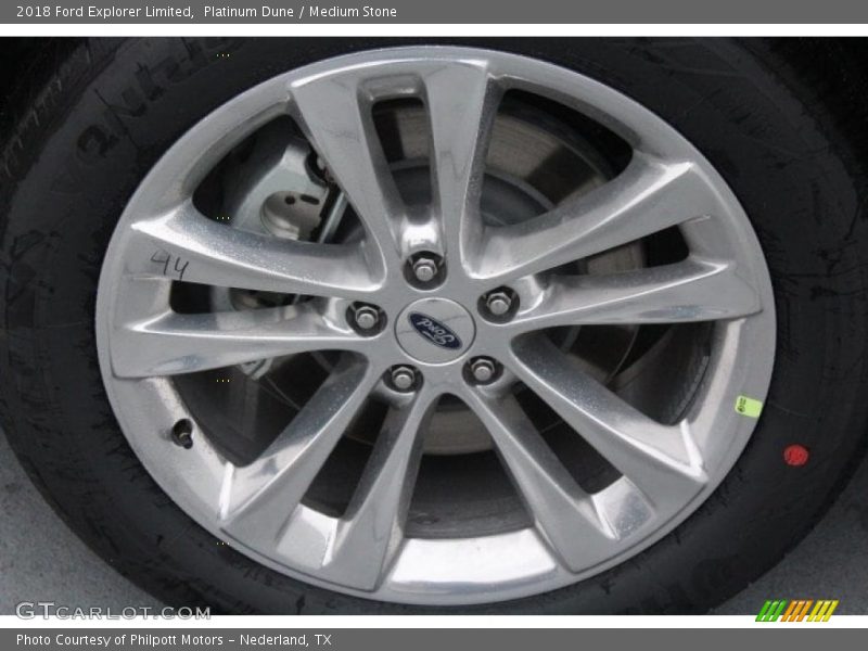Platinum Dune / Medium Stone 2018 Ford Explorer Limited