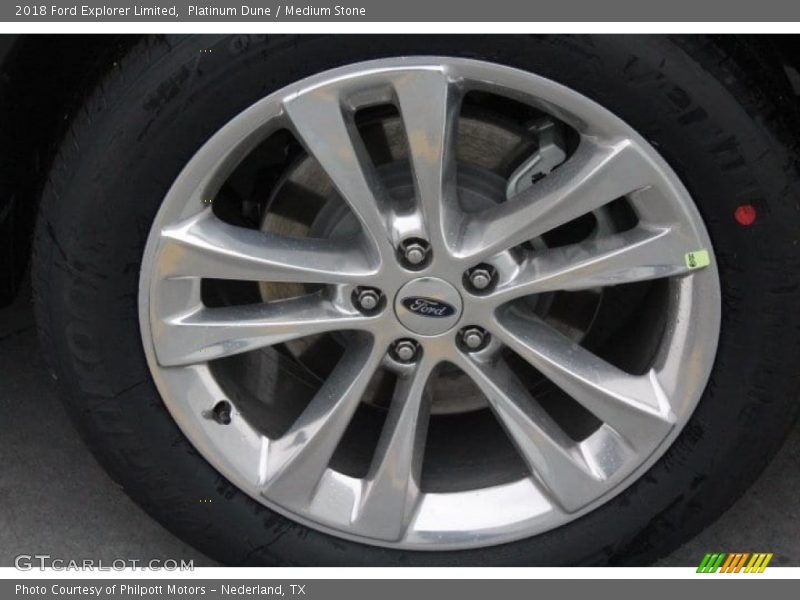 Platinum Dune / Medium Stone 2018 Ford Explorer Limited