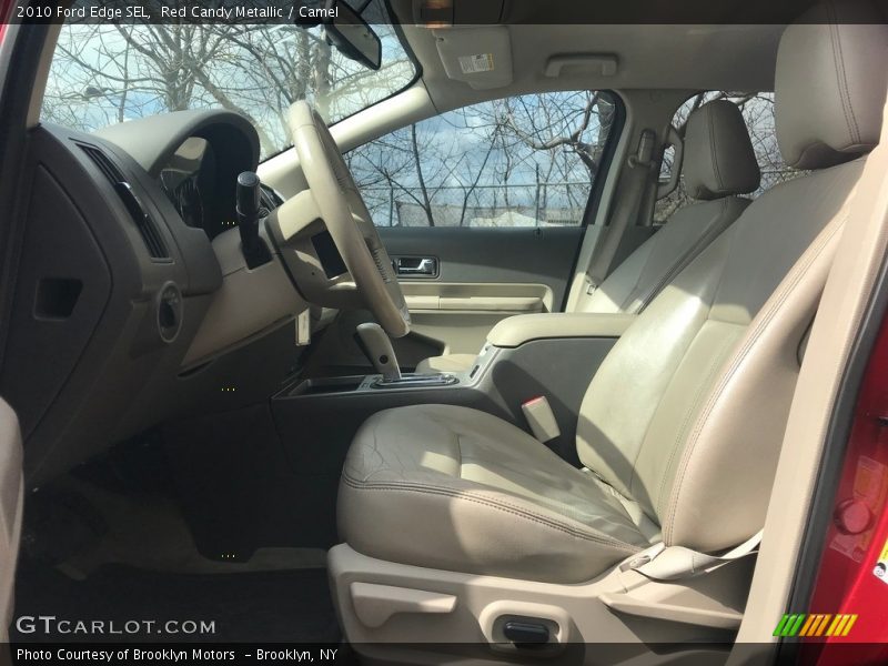 Red Candy Metallic / Camel 2010 Ford Edge SEL
