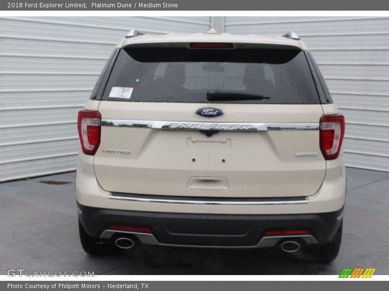 Platinum Dune / Medium Stone 2018 Ford Explorer Limited