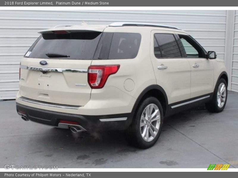 Platinum Dune / Medium Stone 2018 Ford Explorer Limited