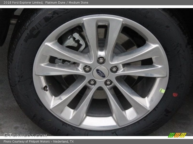Platinum Dune / Medium Stone 2018 Ford Explorer Limited