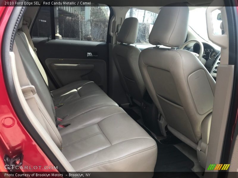Red Candy Metallic / Camel 2010 Ford Edge SEL