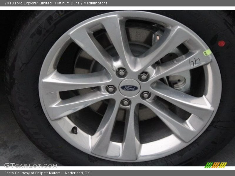 Platinum Dune / Medium Stone 2018 Ford Explorer Limited