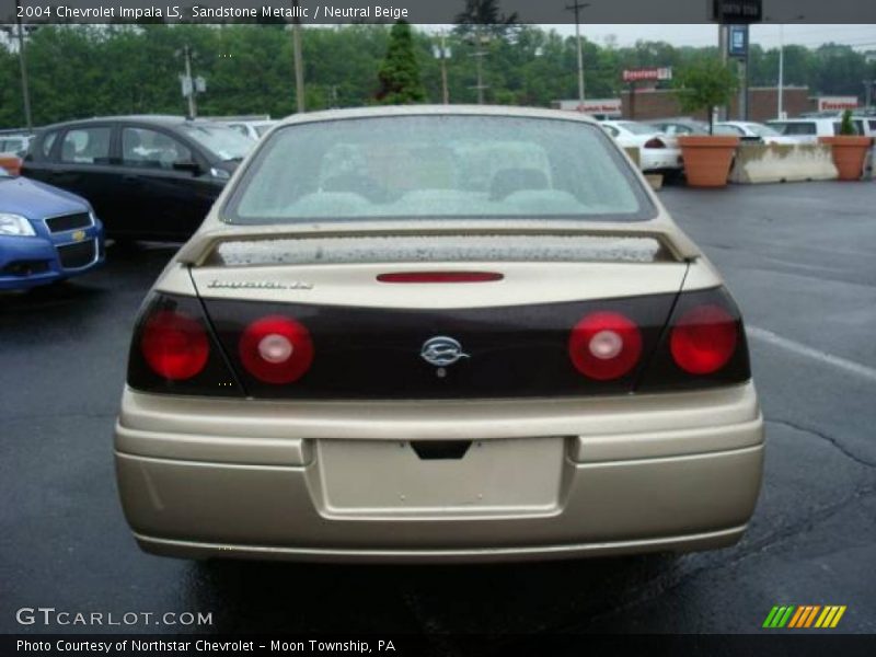 Sandstone Metallic / Neutral Beige 2004 Chevrolet Impala LS