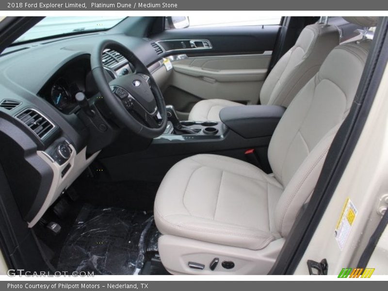 Platinum Dune / Medium Stone 2018 Ford Explorer Limited
