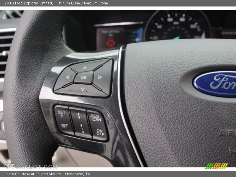 Platinum Dune / Medium Stone 2018 Ford Explorer Limited