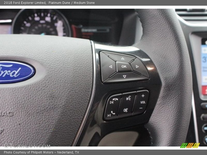 Platinum Dune / Medium Stone 2018 Ford Explorer Limited