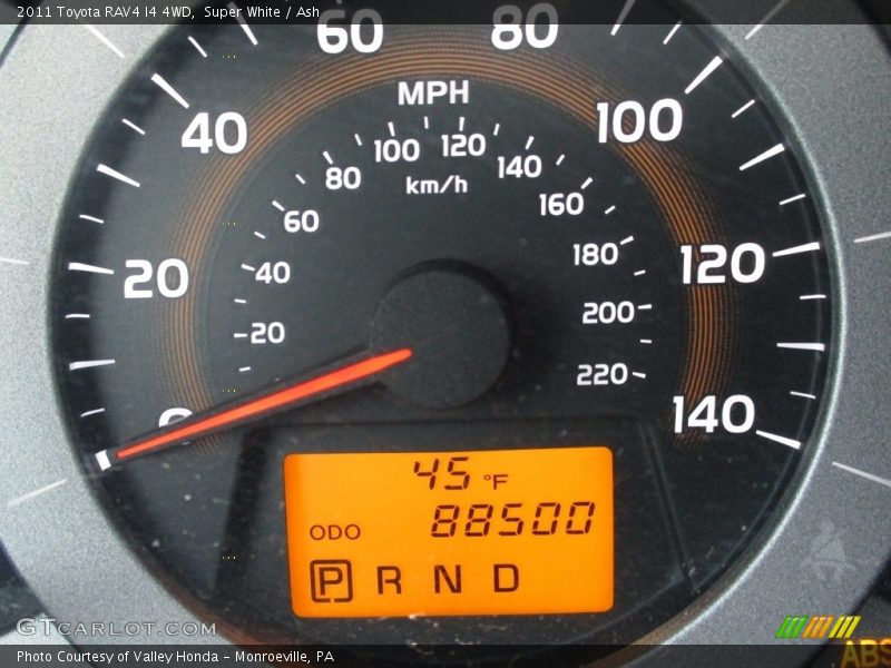 Super White / Ash 2011 Toyota RAV4 I4 4WD