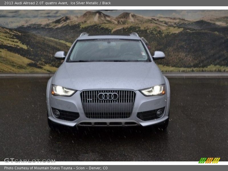 Ice Silver Metallic / Black 2013 Audi Allroad 2.0T quattro Avant
