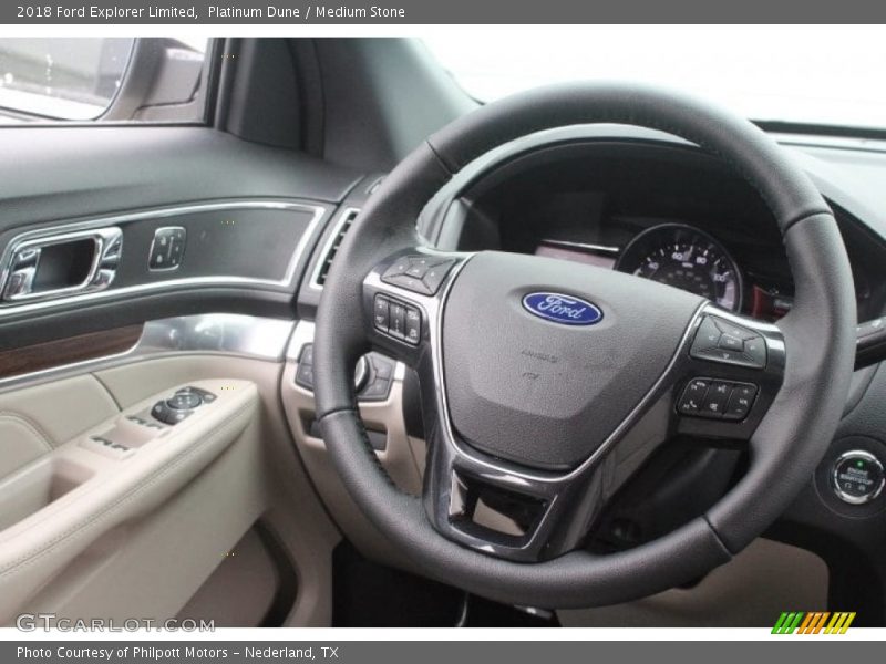 Platinum Dune / Medium Stone 2018 Ford Explorer Limited