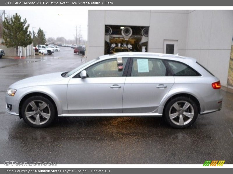 Ice Silver Metallic / Black 2013 Audi Allroad 2.0T quattro Avant