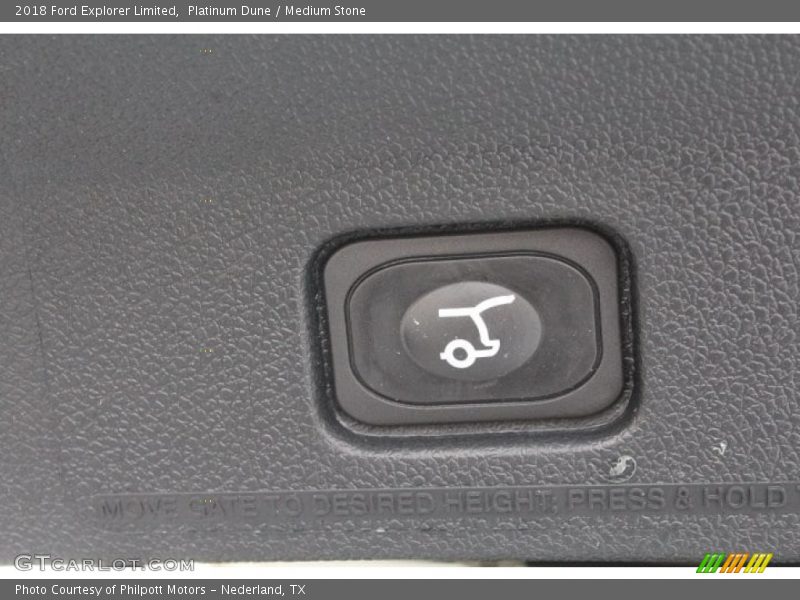 Platinum Dune / Medium Stone 2018 Ford Explorer Limited